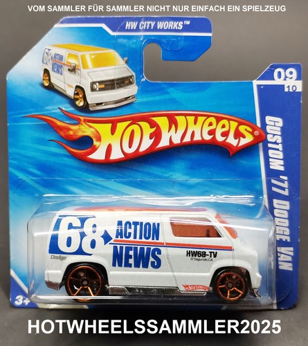 Hot wheels custom 1977 dodge - wheels,