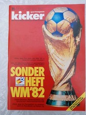 Kicker Sonderheft WM 82, wie