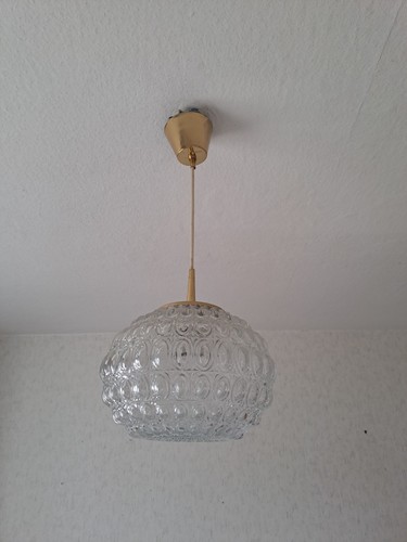 Vintage lampe aus glas - vintage,,