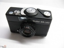 Rollei 35 LED Objektiv Triotar 3,5 / 40 lens - Made by Rollei Singapore - lesen 
