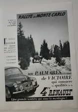 Pressewerbung Renault 4 PS