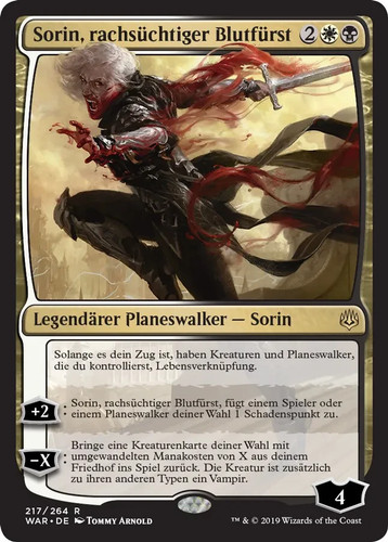 Mtg magic the gathering - the, sorin