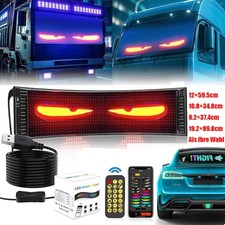 Für LKW Devils Eye Lampe LED-Bildschirm Auto-Augenlicht Lkw Dynamisches Licht
