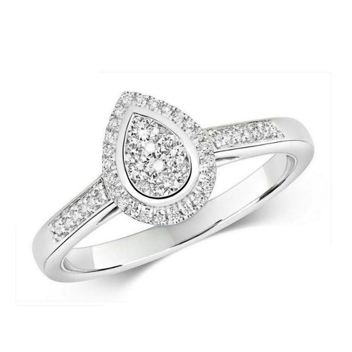 Echter diamant birne - birne, 9