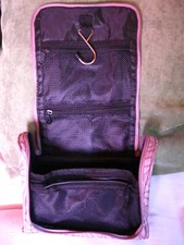 Rossmann *Damen Kosmetiktasche* Kulturbeutel hängend taupe altrosa NEU!