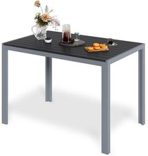 Alu gartentisch beistelltisch - alu,