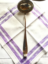 Wilkens Martin Art deco Vorlegebesteck Suppenkelle Suppenschöpfer versilbert 90