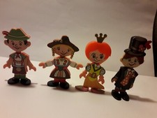 Ü-Eier Bewegliche Figuren 1992 Prinzessin - Resi - Sepp - Bräutigam ohne BPZ