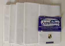 5 Schöne alte Bettlaken Halbleinen Bettuch 150 x 250cm