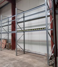 Palettenregal Schwerlastregal 4,2 - 4,8 m  24 Rahmen 100 Traversen 2,7 - 3,3 m