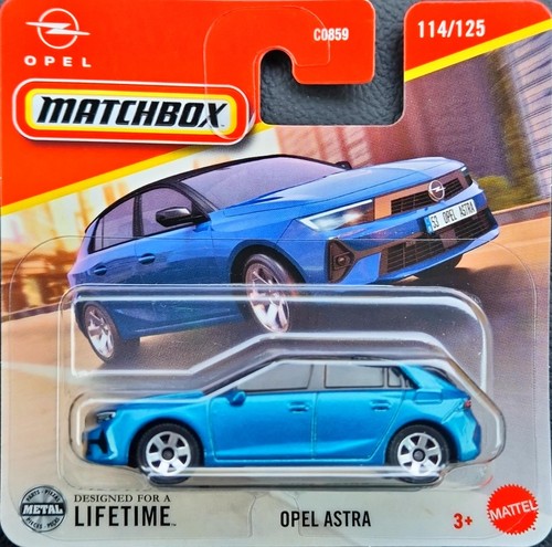 Matchbox 2022 opel astra - matchbox,
