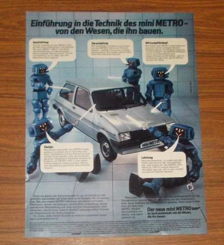 Seltene werbung austin - seltene, mini