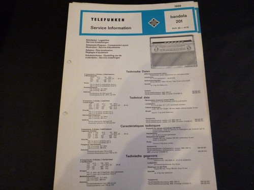 Original service manual - original,