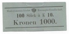 +++ Banknoten Banderole für
