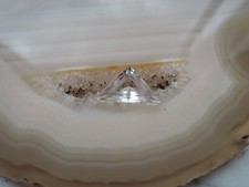 Echter Bergkristall Rechteck facettiert Edelstein Fasserstein Sammlerstein 226