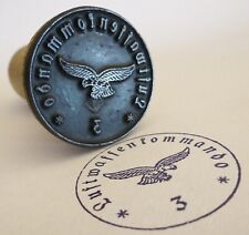 Stempel Siegel Wehrmacht Luftwaffe Lw OKW Post Abnahme WK WK WH