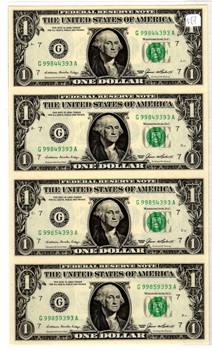 Set banknoten usa - banknoten,