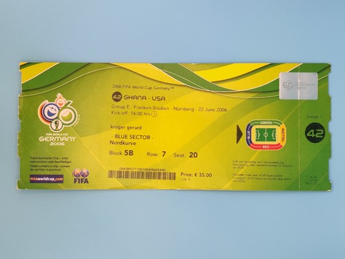 Ticket 2006 ghana - wc,
