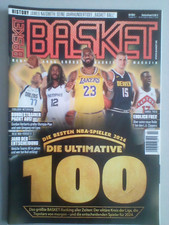 Basket 02/2024 Deutschlands größtes Basketball-Magazin/mit Mega Postern/sehr gut