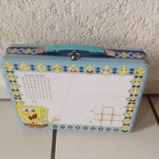 Spongebob Kinder Metallkoffer von 2005 31 cm