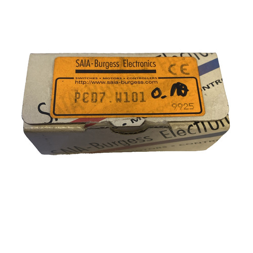 Saia burgess pcd7 w101 - saia, pcd7.w101