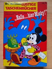 ERSTAUFLAGE Lustige Taschenbücher Nr.2 von 1968 "Hallo … hier Micky!" - Z1-2