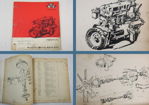 Perkins motor ad4 203 - perkins, ad4.203