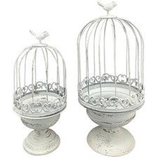 Deko Vogelkäfig auf Fuß