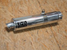 Auspuff Alu poliert D+D