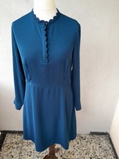 H&M Kleid petrol langarm Gr.44 Neu ungetragen leider nicht meine Farbe