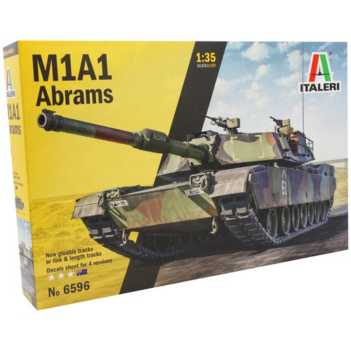 Italeri m1a1 abrams - 1/35,