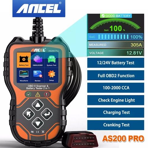 Ancel as200 pro obd2 - as200,