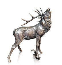 Bronze Hirsch brüllende Skulptur - Limited Edition 150