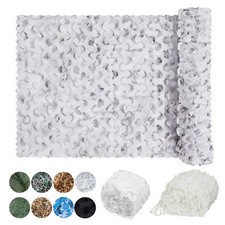 Weiß Tarnnetz Sichtschutz