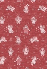 Gläsertuch "Engel" bordeaux