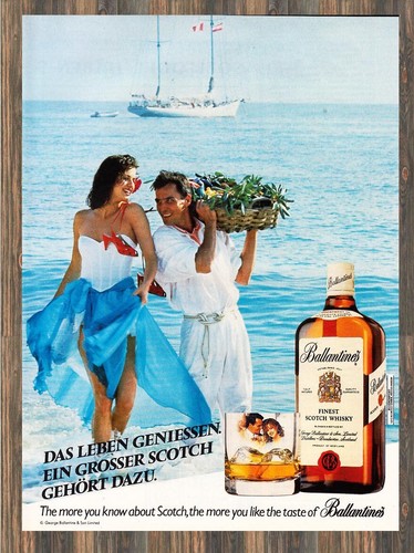 Ballantine scotch whisky - whisky,