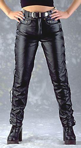 Schnürlederhose