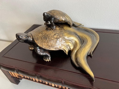 Japanische alte schildkröte - alte,