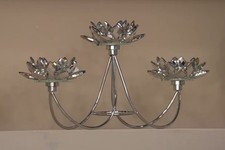 LUMIDA Casa Kristall Kerzenhalter 3-flammig ca. 45x12x18cm