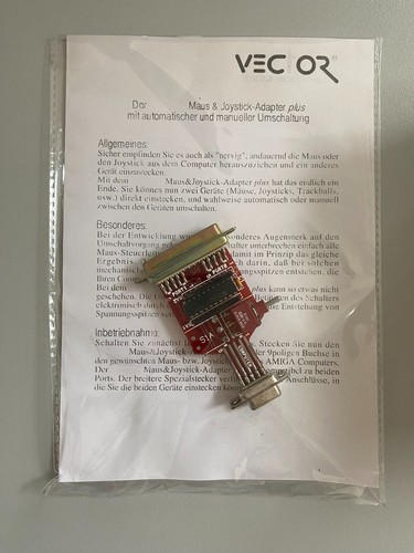 Amiga maus joystickumschalter - amiga, maus-/joystickumschalter