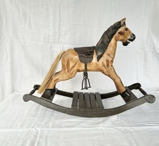 Antikes Schaukelpferd Holz