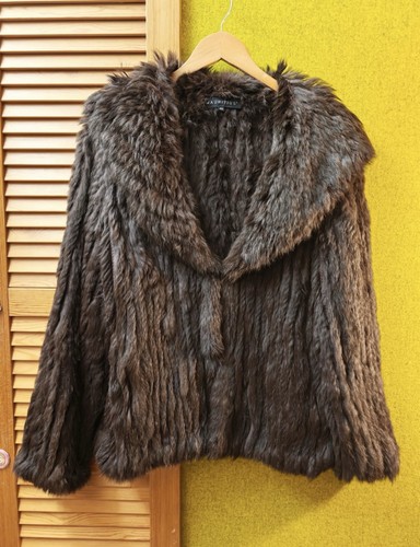 Mauritius pelzjacke nussbraun - mauritius,