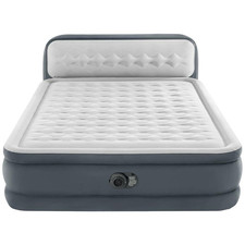 Intex Luftbett DuraBeam UltraPlushHeadboard mit 220 V Pumpe Queen Lufmatratze