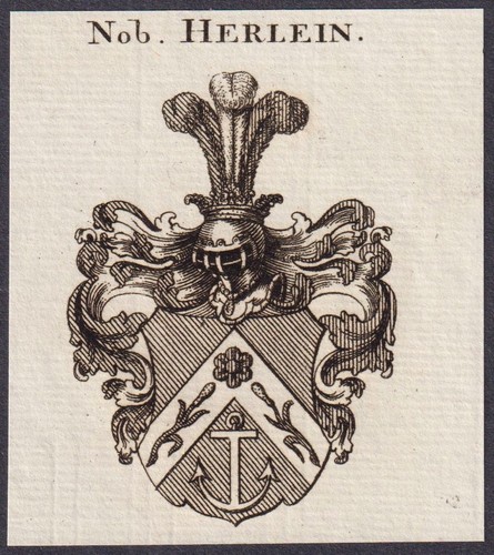 Herlein wappen coat arms - herlein, of