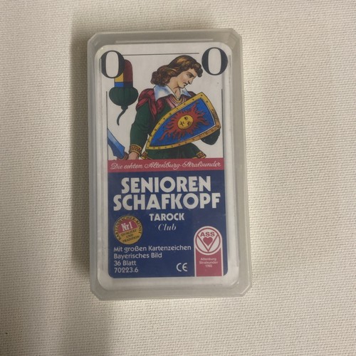 Ass senioren schafkopf - -,