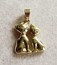 Gold kette anhänger gelbgold - kette,