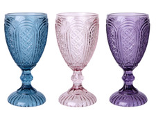 GLAS GOBLETS BUNTE DESSERT