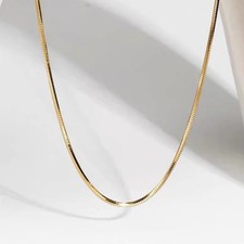 Edelstahl Schlangenkette mit