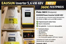 EAUSUN Inverter 5,6 kW 48V –