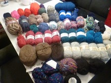 Großes Konvolut Wolle